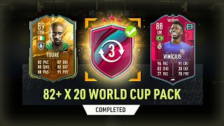 FIFA 23 My Guaranteed 82+ x 20 World Cup Swaps Pack!