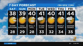 New York Weather: CBS2's 1/8 Friday Evening Update