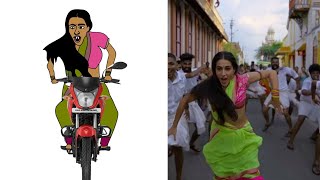 Chak chak video song drawing meme part2||Atrangi re||Sara ali khan meme||Dhanush||Akshya kumar