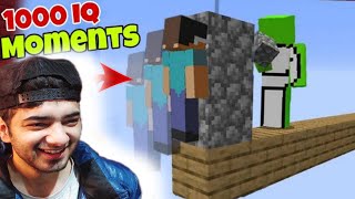 1000IQ Moments in Minecraft....(SmartyPie Reacts #8)