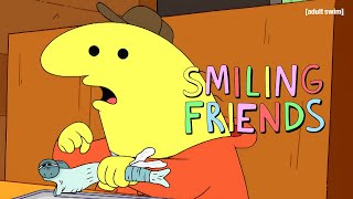 Smiling Friends | Season 2 - Brother's Egg | Mad Science Stuff | Adult Swim UK 🇬🇧