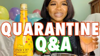 CORONA! YOU RAGGEDY B$#%^ | BIRTHDAY QUARANTINE Q\u0026A | CAPRICCIO PASSION FRUIT TASTE TEST