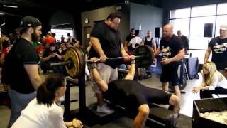 Mike Mercer sets new APF/AAPF national record. 457.5 lbs Raw Bench Press