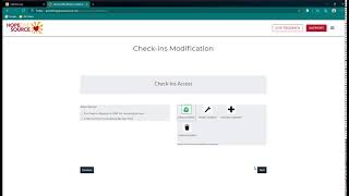 Checkins Modification Form - Keep Question
