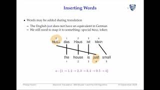 Machine Translation - Lecture 4: IBM Model 1 and the EM Algorithm