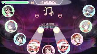 ラブライブ！ スクフェス 僕らのLIVE 君とのLIFE [MASTER] Full Combo 判定強化なし (All N cards)