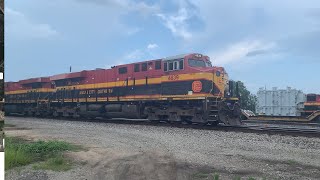 [HD] Busy Day Railfanning Meridian, MS 7-26-21