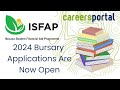 ISFAP 2024 Applications Are Now Open | Careers Portal x ISFAP