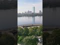 stunning view of boston from an mit building