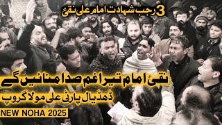 Naqi Imam Tera Ghum | Dhudial Party 2025 | New Noha | 3 Rajab Shahadat Imam Ali Naqi as