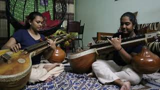 Punnagai Mannan theme music |Get_Veena_Vibed|veena cover