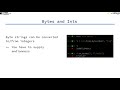 Python for Bits and Bytes