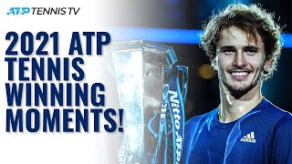 Every Championship Point & Trophy Lift From 2021 ATP Tennis Season! 🏆