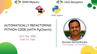 Automatically Refactoring Python Code (with PyCharm)