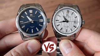 GRAND SEIKO Comparison - Lake Suwa (SLGA007) vs White Birch (SLGH005): Which is Right for You?