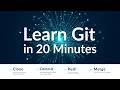Git Tutorial for Beginners – Learn Git in 20 Minutes | Git Init to GitHub Push Explained