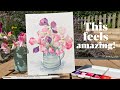 Capture the Beauty Of Watercolour Sweet Peas - a Step by Step tutorial