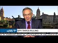 Professor Dirk Kotze on the Spytapes ruling