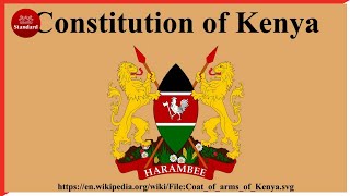 The Journey of Kenyan Constitution