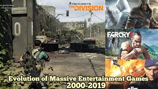 Evolution of Massive Entertainment Games 2000-2019