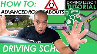 Large Roundabouts - Busy Multi-Lane Roundabout Tips | Driving Tutorial | Updated 2023