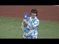 ファイターズガール浴衣姿でスターター送り出し！