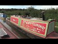 travels by narrowboat