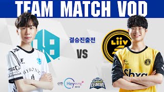 DFI 블레이즈 vs. 리브 샌드박스 팀전 결승진출전 09.21 | 2022 신한 헤이영 카트리그 시즌2