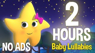 NO ADS | Twinkle Twinkle Little Star! | Calming Sensory Animation | Baby Songs – Fall Asleep 🌙✨