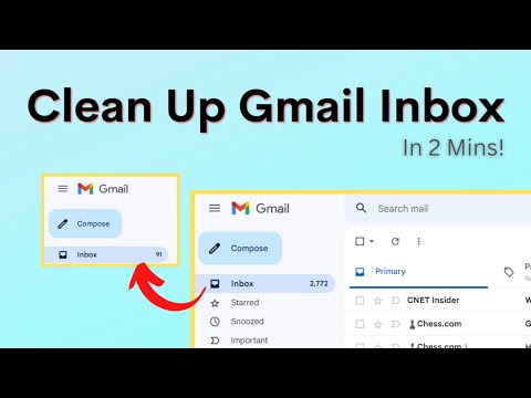 How To Clean Up Gmail Inbox - Fast and Easily