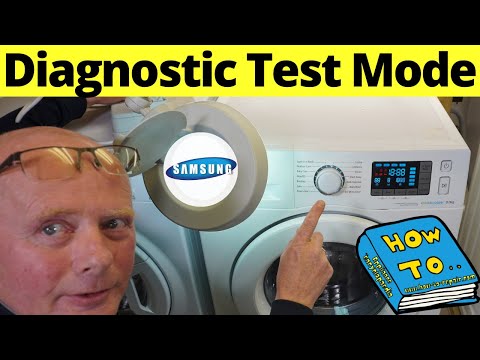 Samsung Washing Machine Diagnostic Mode Guide! How to Check and Test Error Code?