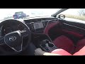 2018 toyota camry xse v6 pov driving impressions binaural audio