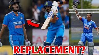 Who will REPLACE Shubman Gill for WORLD CUP?! | Ruturaj Gaikwad, Yashasvi Jaiswal India Cricket News