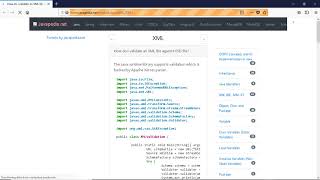 How do I validate an XML file against XSD file? | javapedia.net