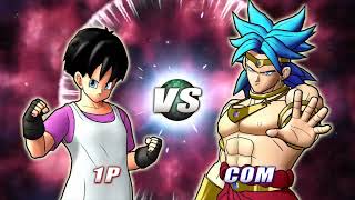 【DRAGONBALL】ビーデルVSブロリー 原作にない完全オリジナル（掛け合い） COMPLETE100%全話収録 ドラゴンボールレイジングブラスト2 #dragonball