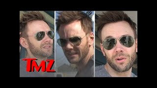 Joel McHale Roasts TMZ Camera Guy | TMZ