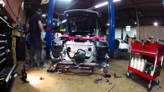 Eurowise Resonated Audi R8 V8 Exhaust Installation Timelapse (Charlotte, NC)