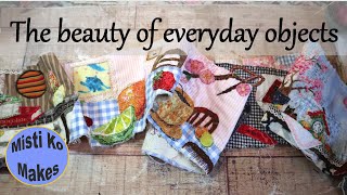 A Hand Stitched Scroll: Finding Beauty in the Ordinary - Things on Tables