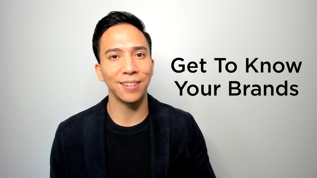 Get To Know Your Brands - YouTube