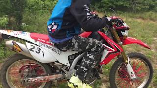 206dave crf250l hill climb