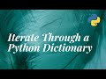 How to Iterate Through a Python Dictionary .#python #java #pythonprogramming
