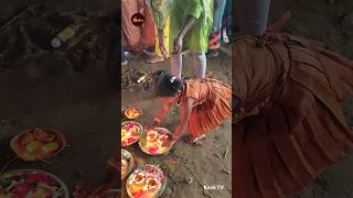 குழந்தை ரூபத்தில் Amman traditional celebration #kovil_tv #கோவில்_டிவி #salem #shorts #viral #reels