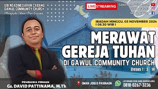 [LIVE] Ibadah Minggu, 03 November 2024 - GBI Ngadinegaran Cabang Gawul Community Church -