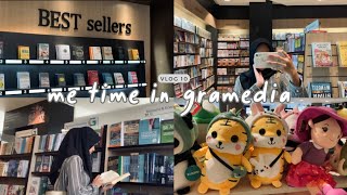 a day in my life ୭˚. ᵎᵎ 🎀 | me time edition in gramedia Yogyakarta | #vlog10