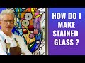 SECRETS of how to make stained glass windows!