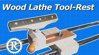 Real Lathe Pt. 4: Fully Adjustable Tool-rest