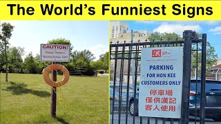 The World’s Funniest Signs—Because Common Sense Isn’t So Common! || Happy Panda