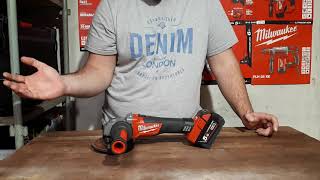 Milwaukee M18 CAG125X Sarokcsiszoló