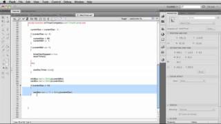 Intro to Actionscript 3 Object Oriented Programming Making a Countdown Clock Timer Mobile clip19