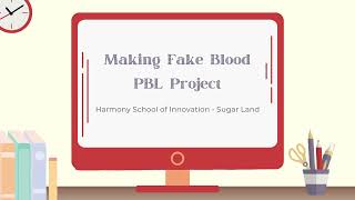 Making Fake Blood - STEM SOS PBL Level 2 Project